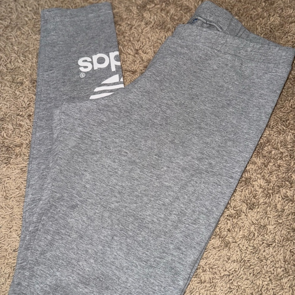 Adidas Gray Leggings (size M)